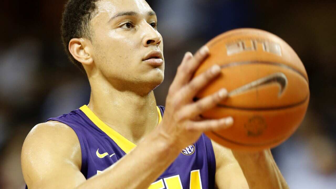US college basketball prodigy Ben Simmons
