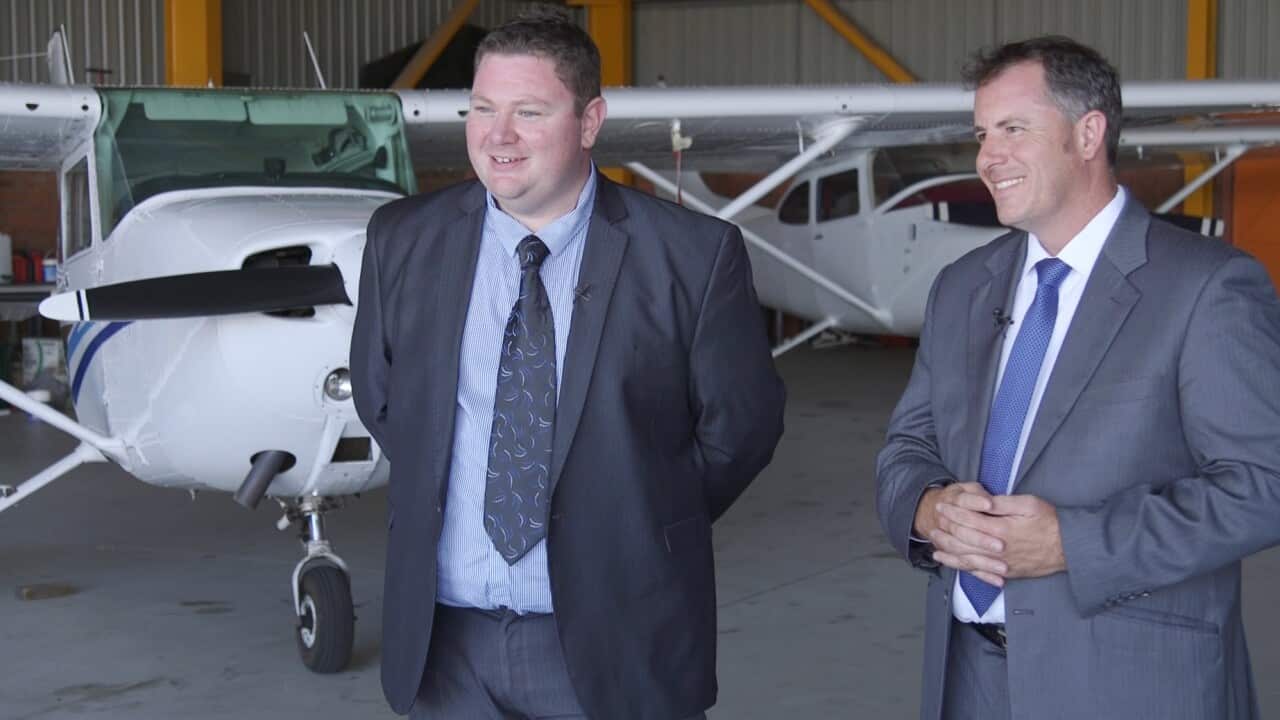 DreamSky co-founders Matthew Spicer (left) and David Coughtrie (right).