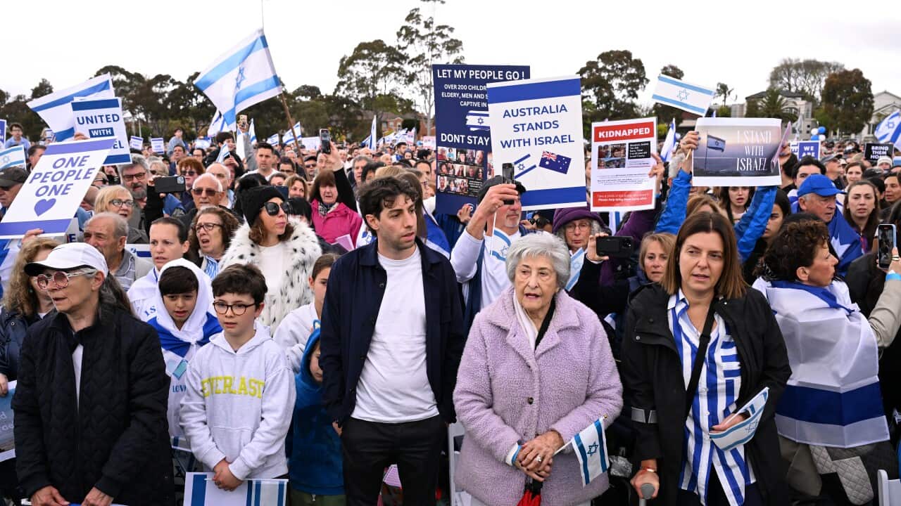 ISRAEL VICTIMS VIGIL MELBOURNE