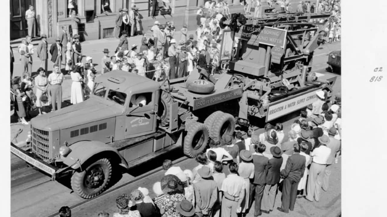 May Day Procession in Queensland May 1953