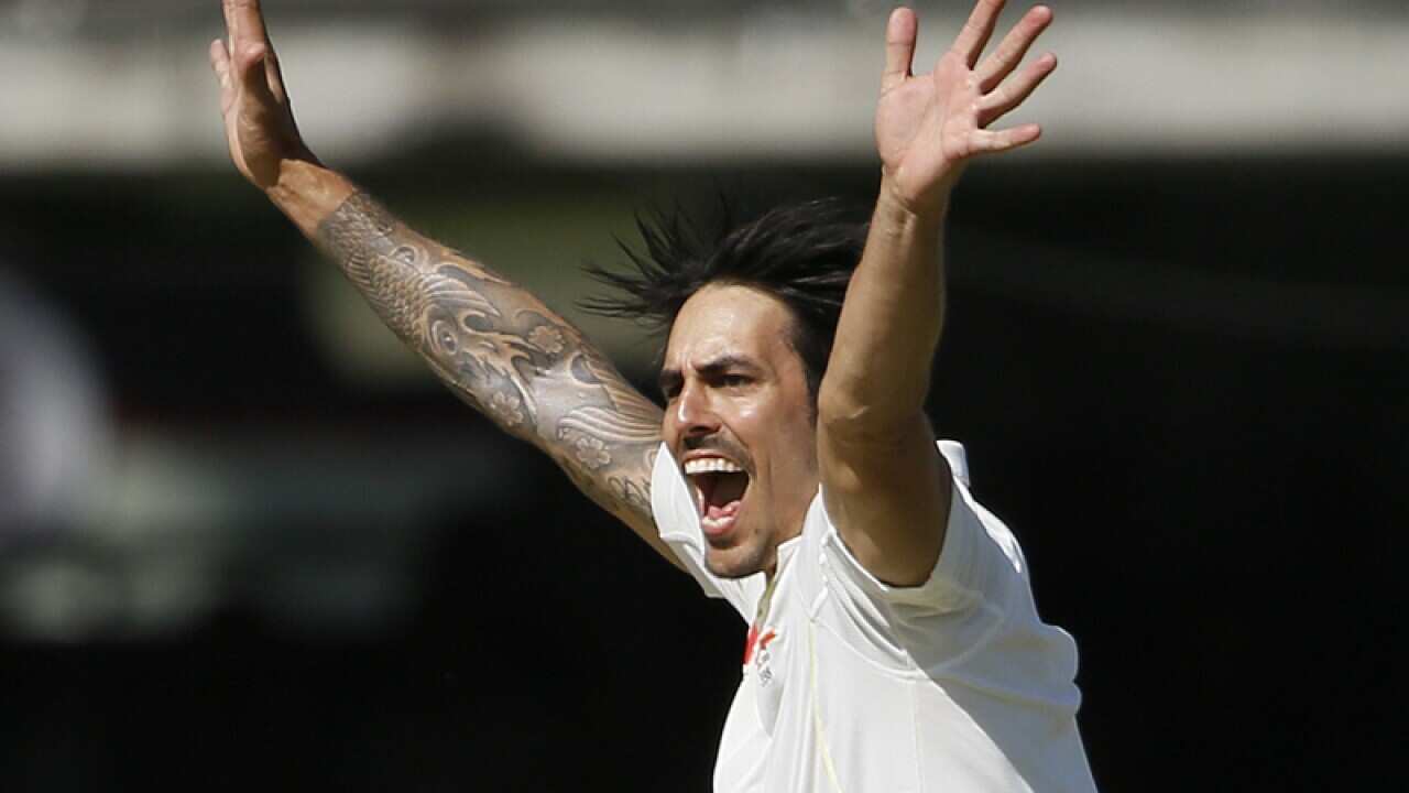 Australian fast bowler Mitchell Johnson
