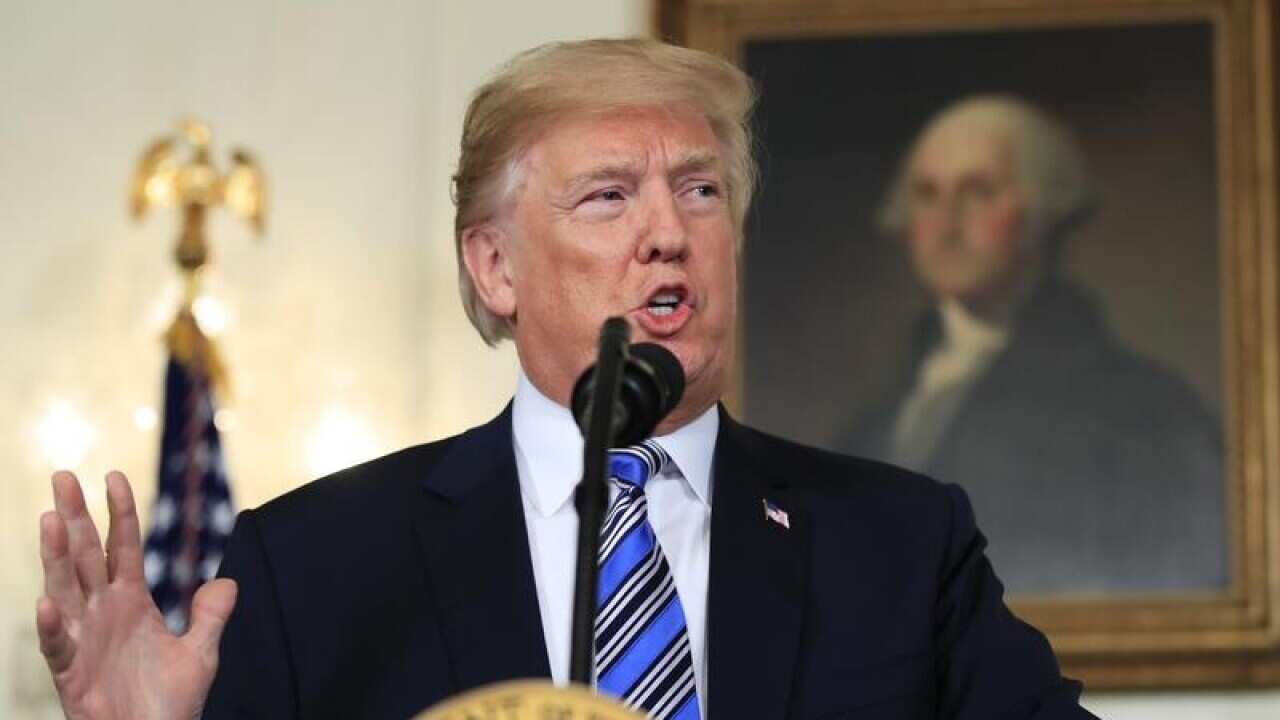 US President Donald Trump