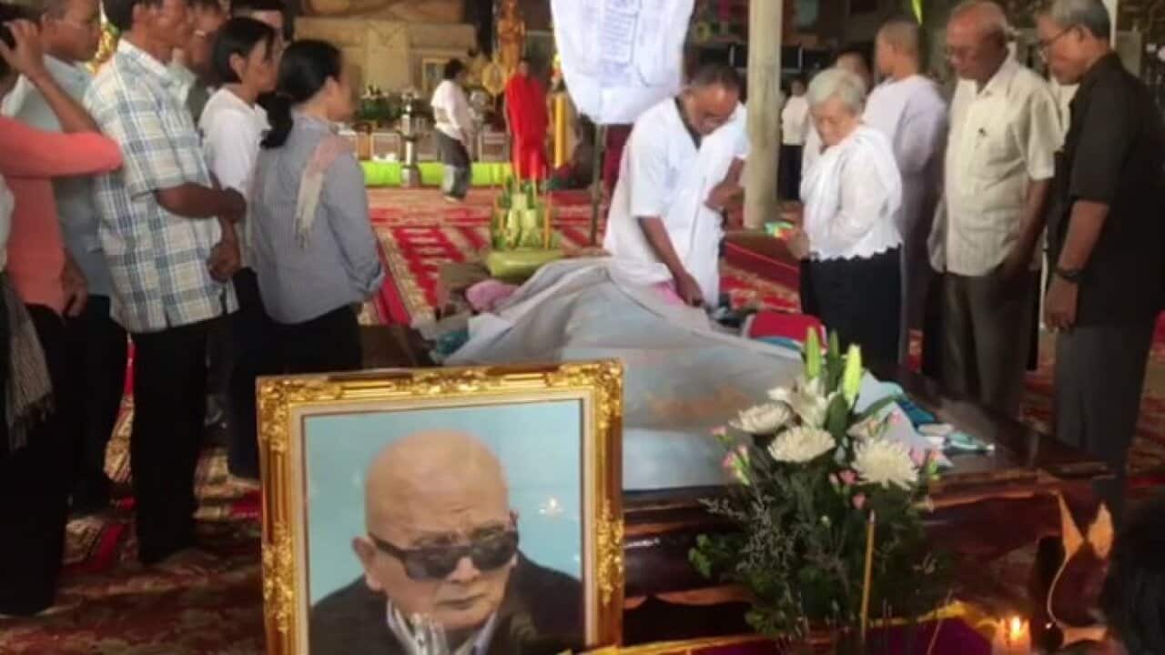 Funeral of former Khmer Rouge Leader, Noun Chea