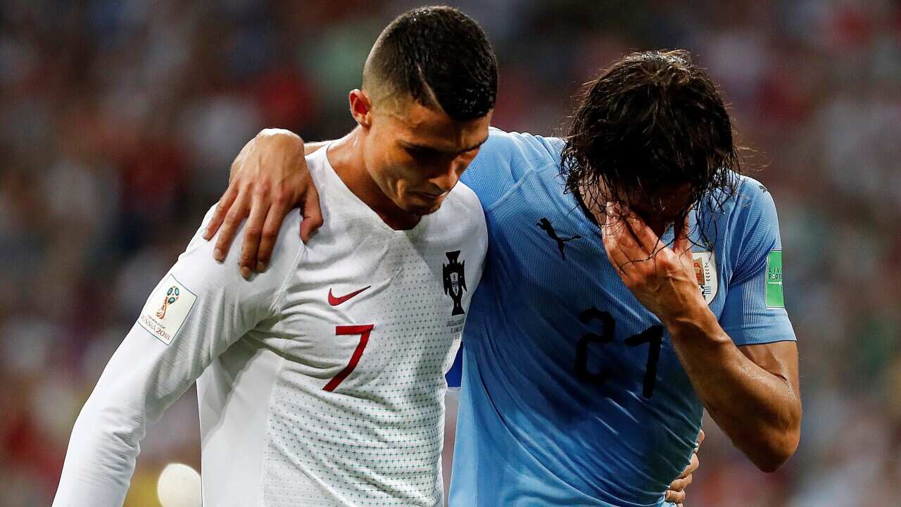 Edinson Cavani Portugal Uruguay 2018 FIFA World Cup
