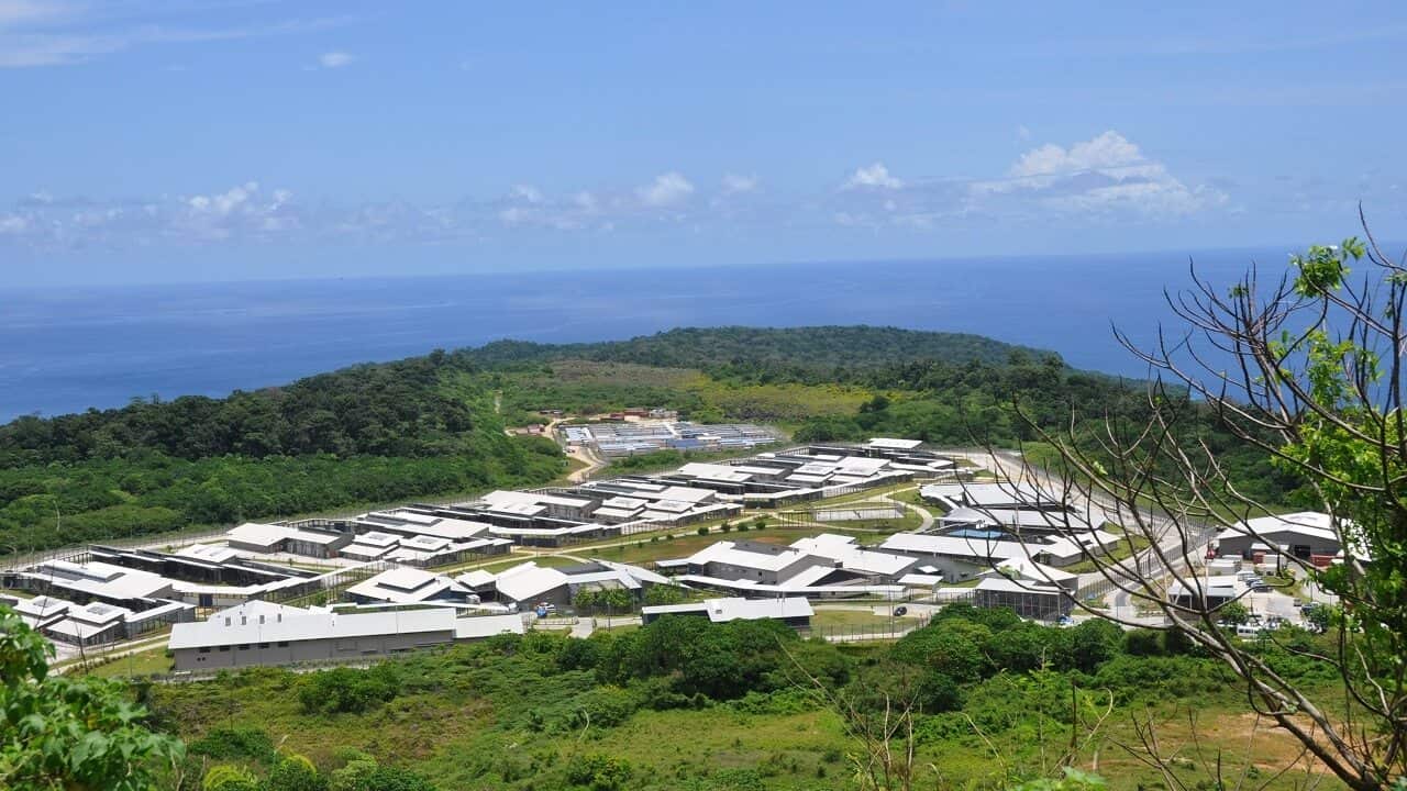 The Christmas Island detention centre.