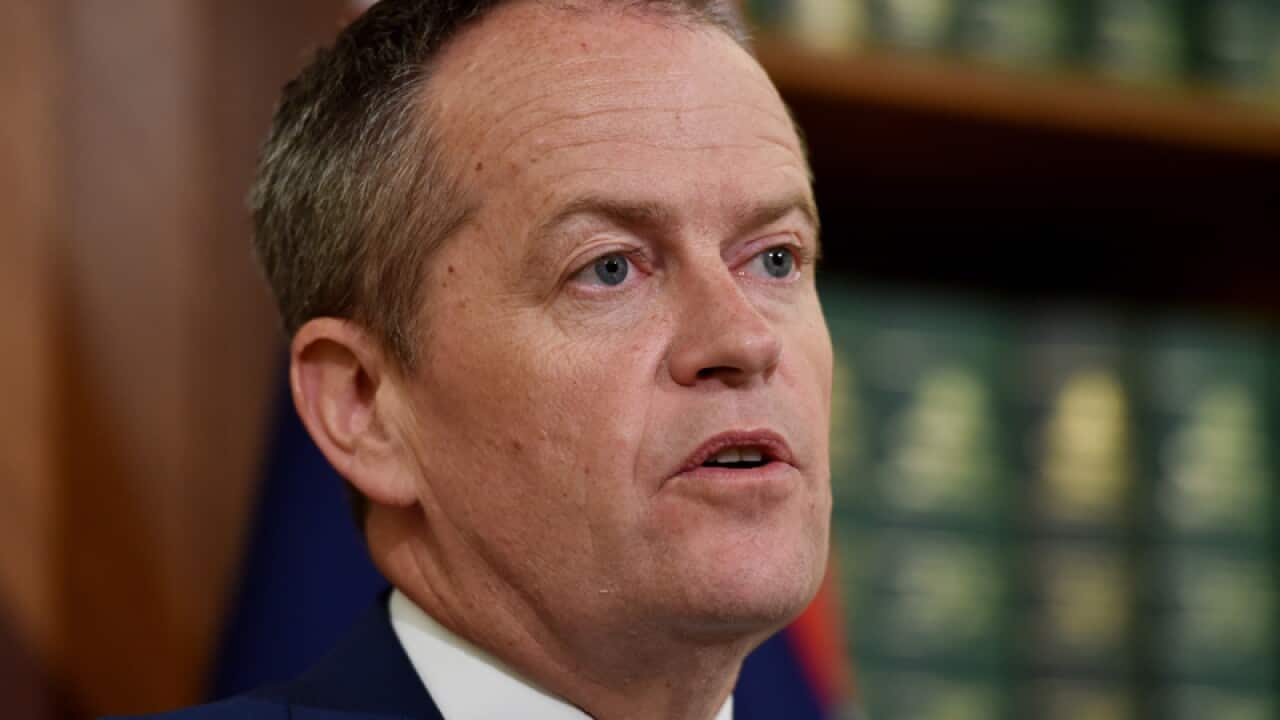 Opposition leader Bill Shorten.