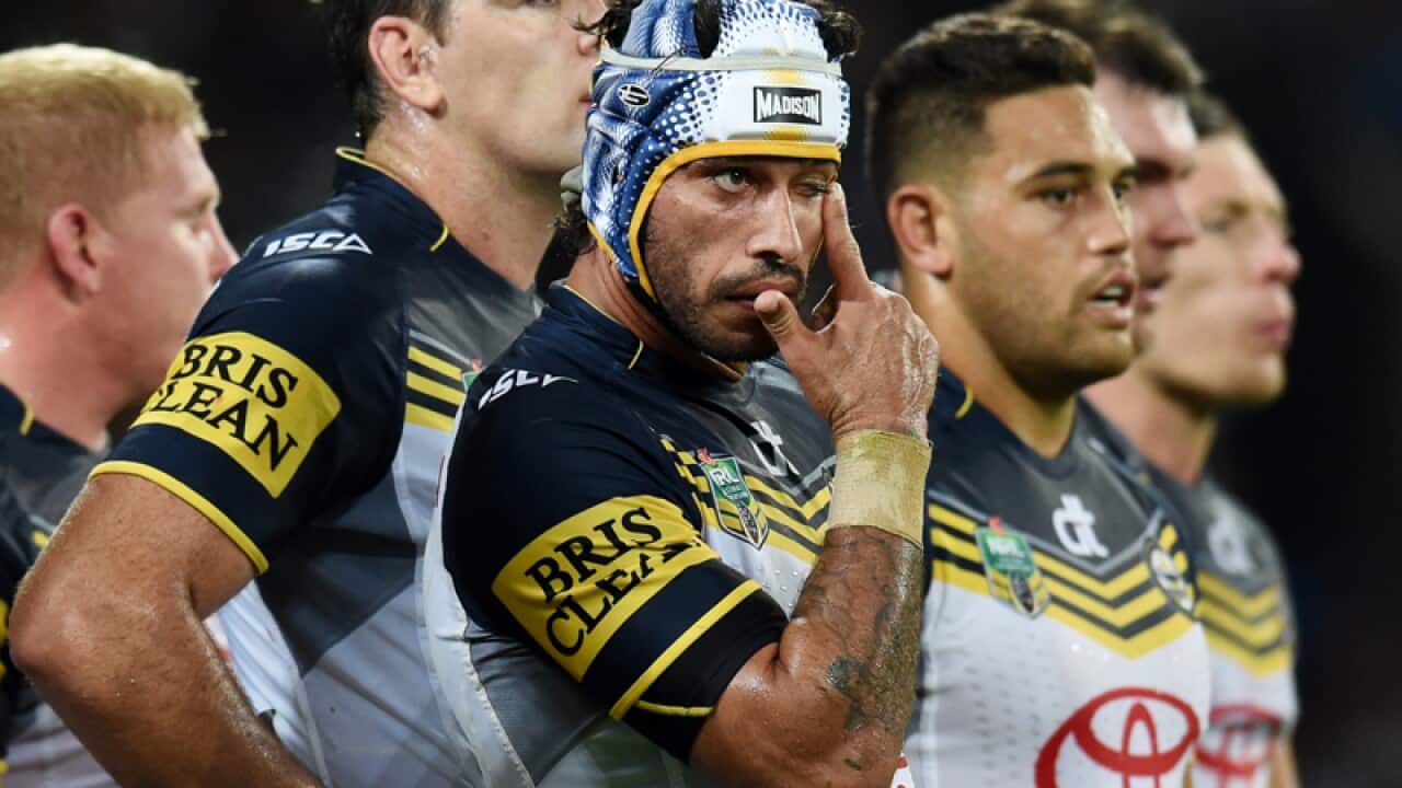 Cowboys halfback Johnathan Thurston