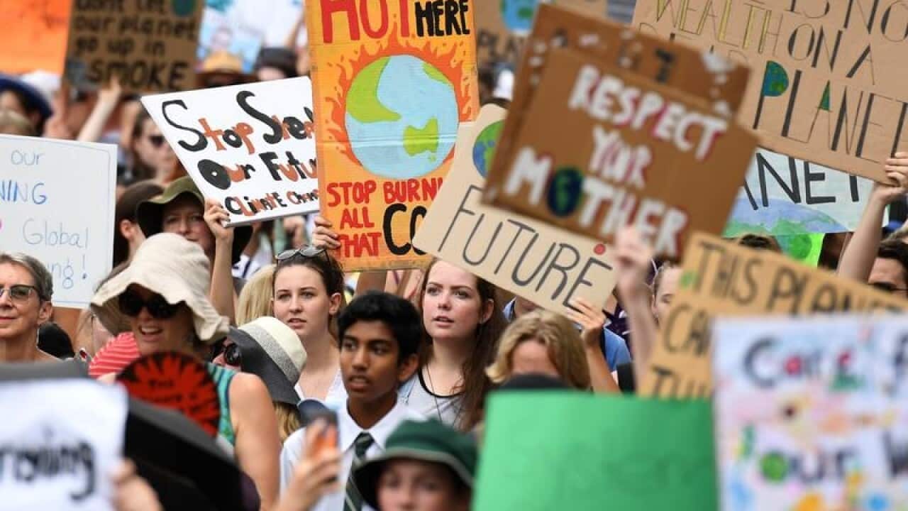 Student climate strike Queensland