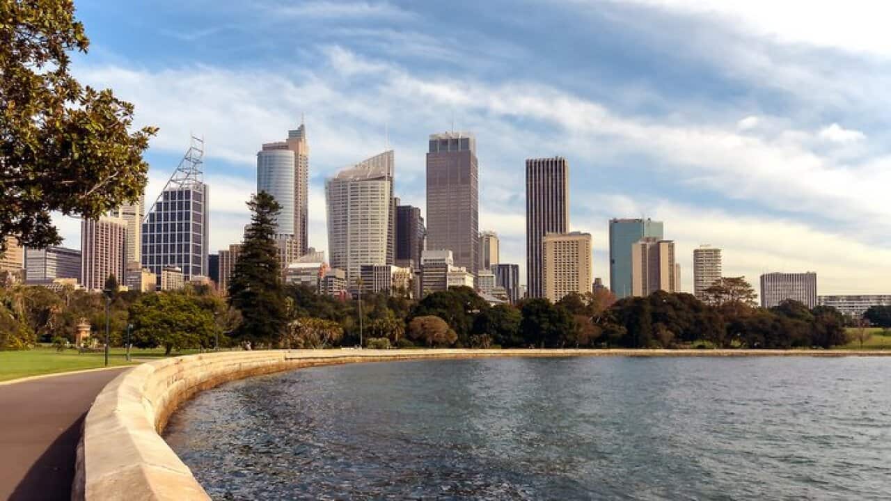 Cairns skyline in Australia