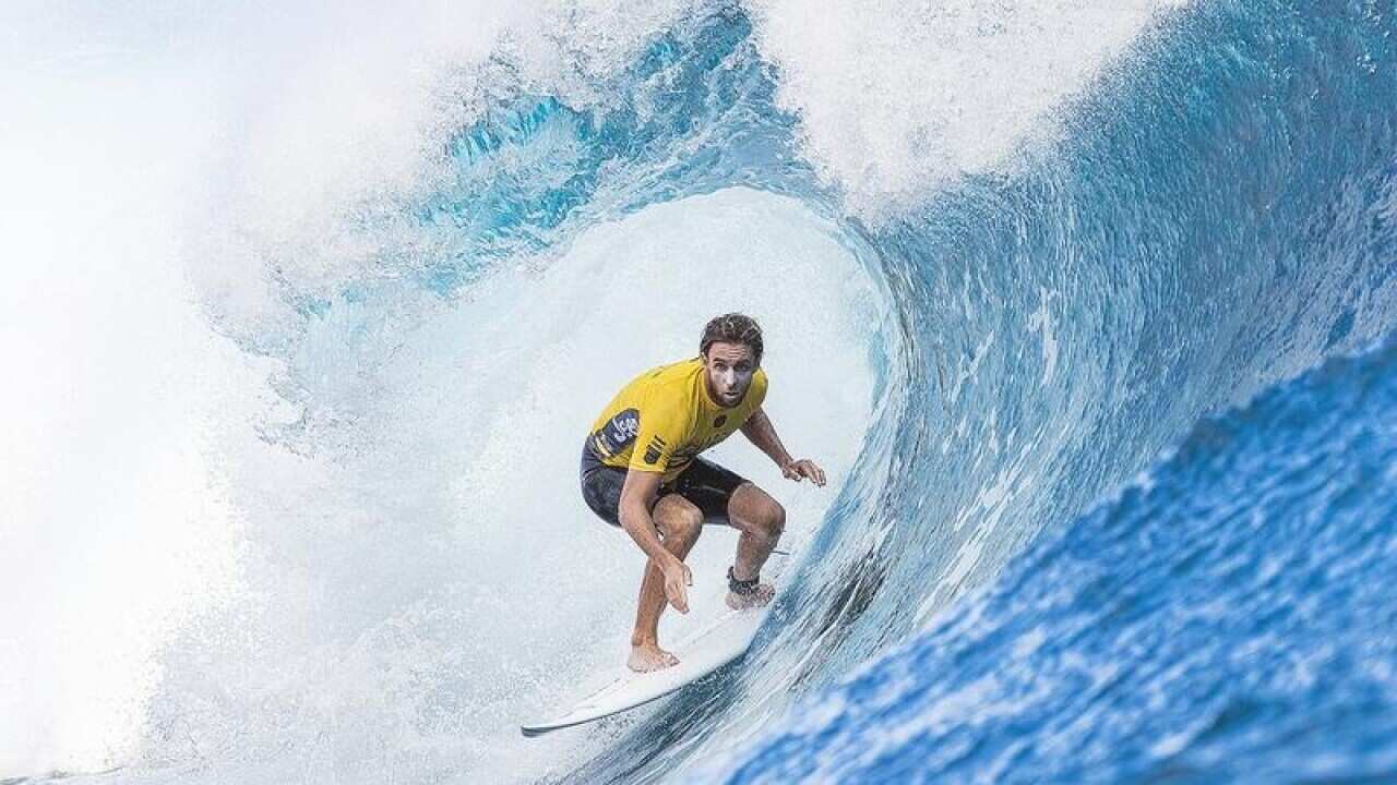Supplied image of Australian surfer Matt Wilkinson