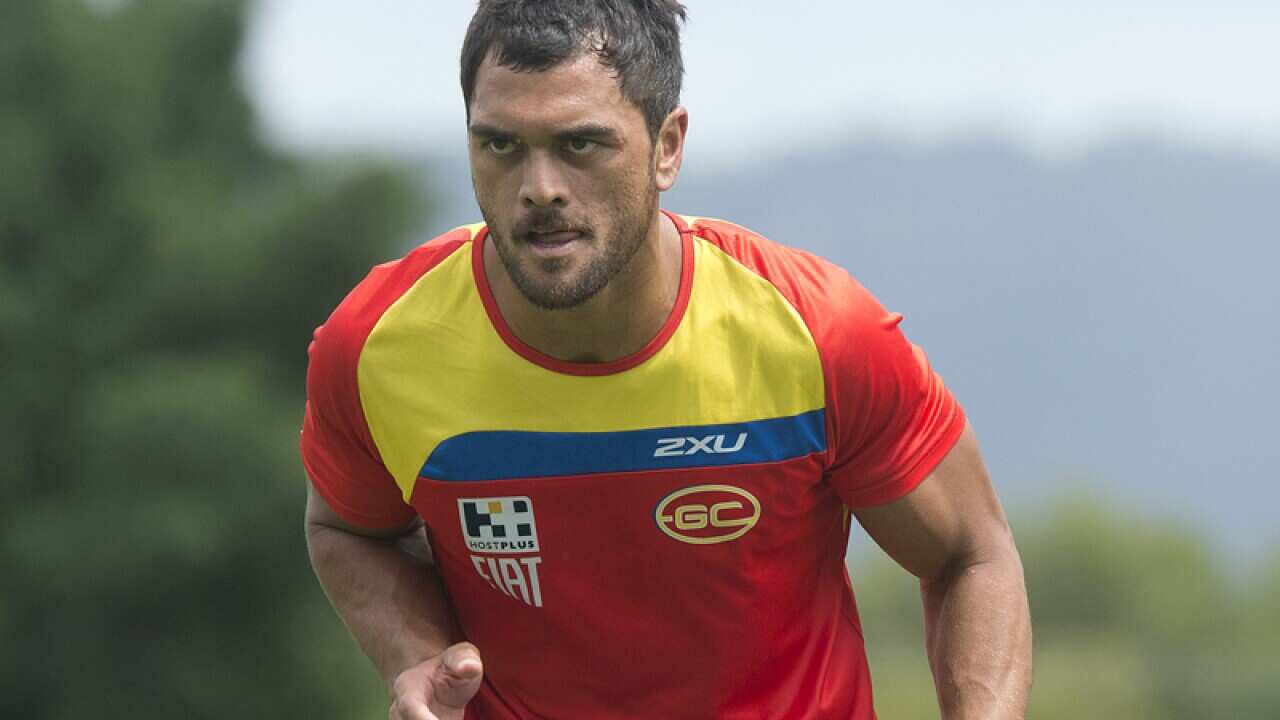 Gold Coast Suns player Karmichael Hunt