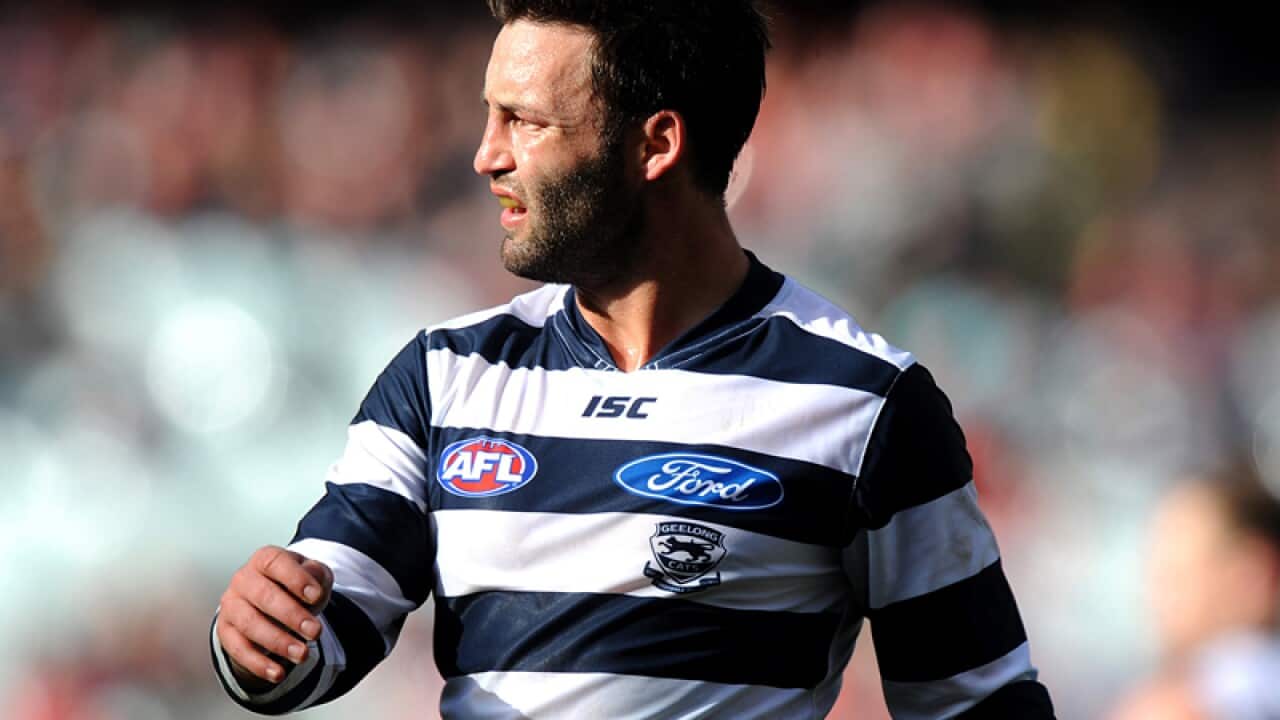 Geelong player Jimmy Bartel