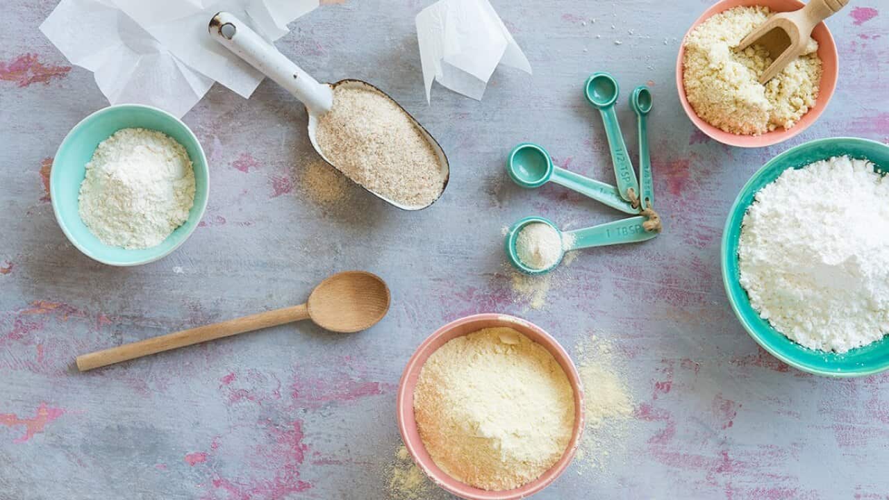 Gluten-free flours