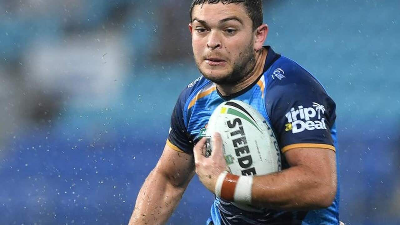 Titans player Ashley Taylor