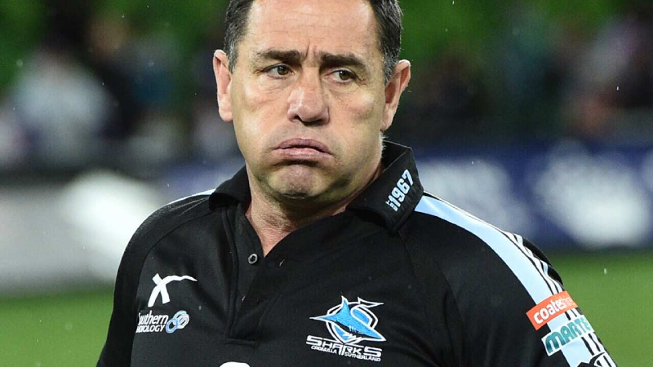 Coach of the Sharks Shane Flanagan
