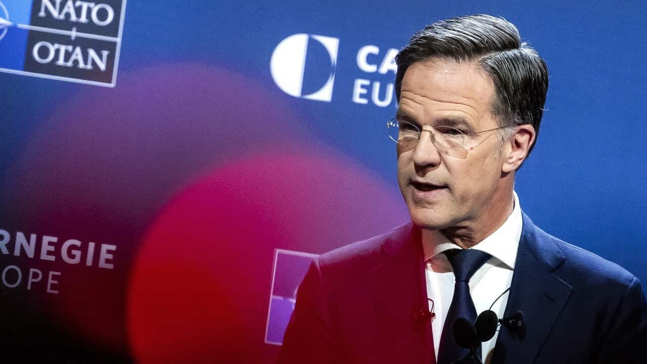 Mark Rutte speaks at Carnegie Europe institute