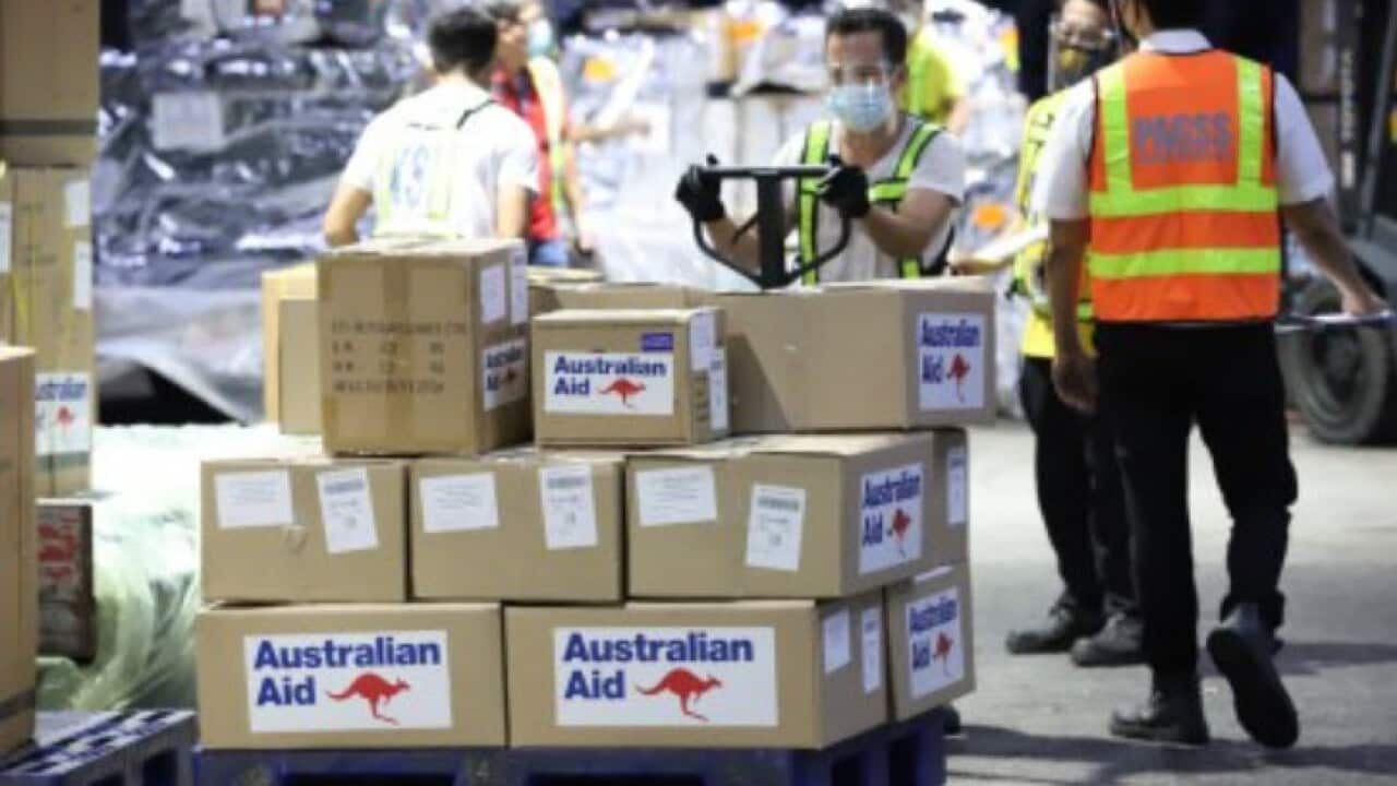 Australian donation to Philippines