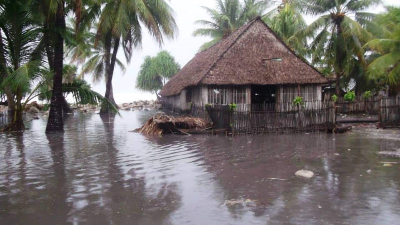 Kiribati community has been hit hard by flash flooding (Plan Australia)