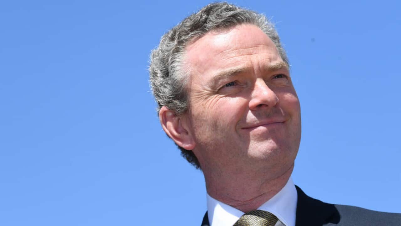 Defence Industry Minister Christopher Pyne