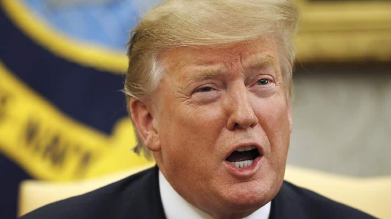 US President Donald Trump