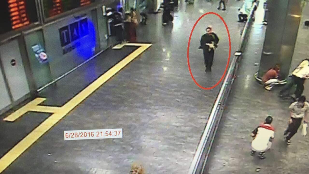 a man believed to be one of the attackers in Istanbul's airport