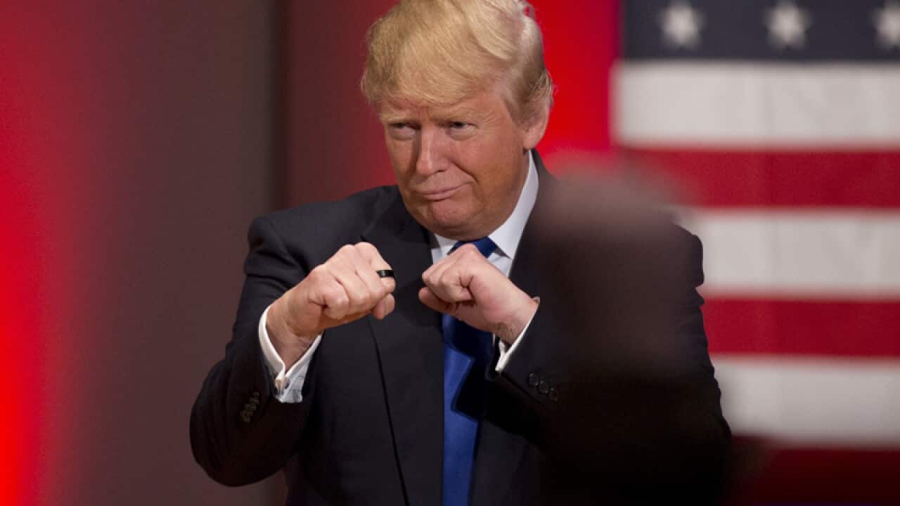 US Republican candidate Donald Trump