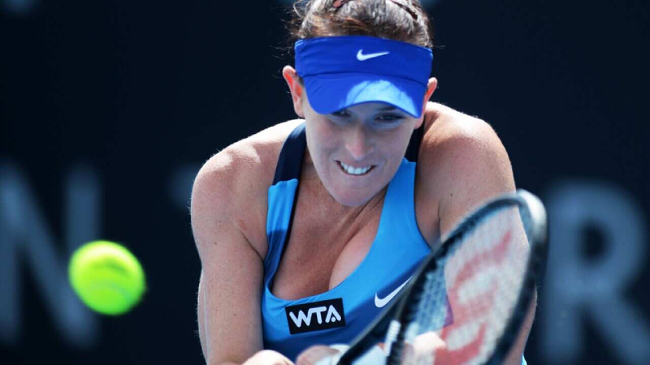 Little-known American Madison Brengle