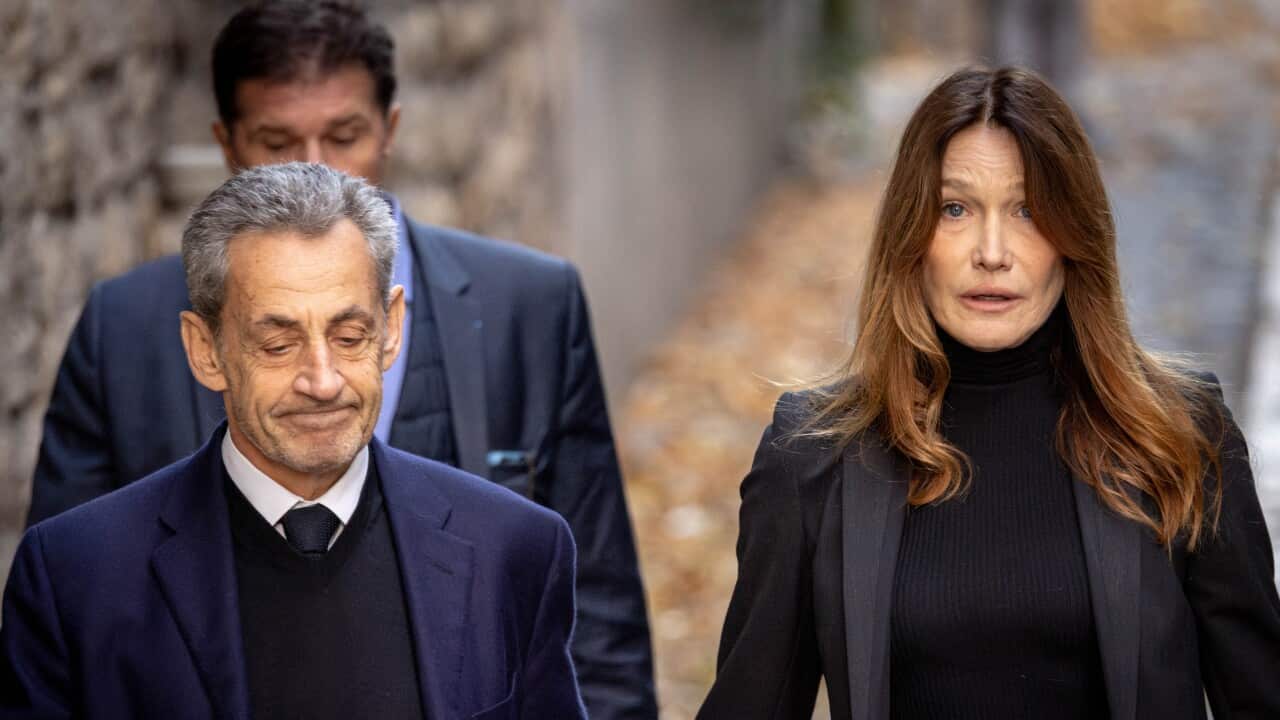 Former French President Nicolas Sarkozy Incarceration at Prison de la Sante AJ