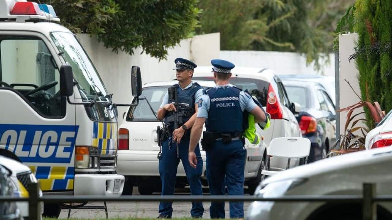 New Zealand police officers
