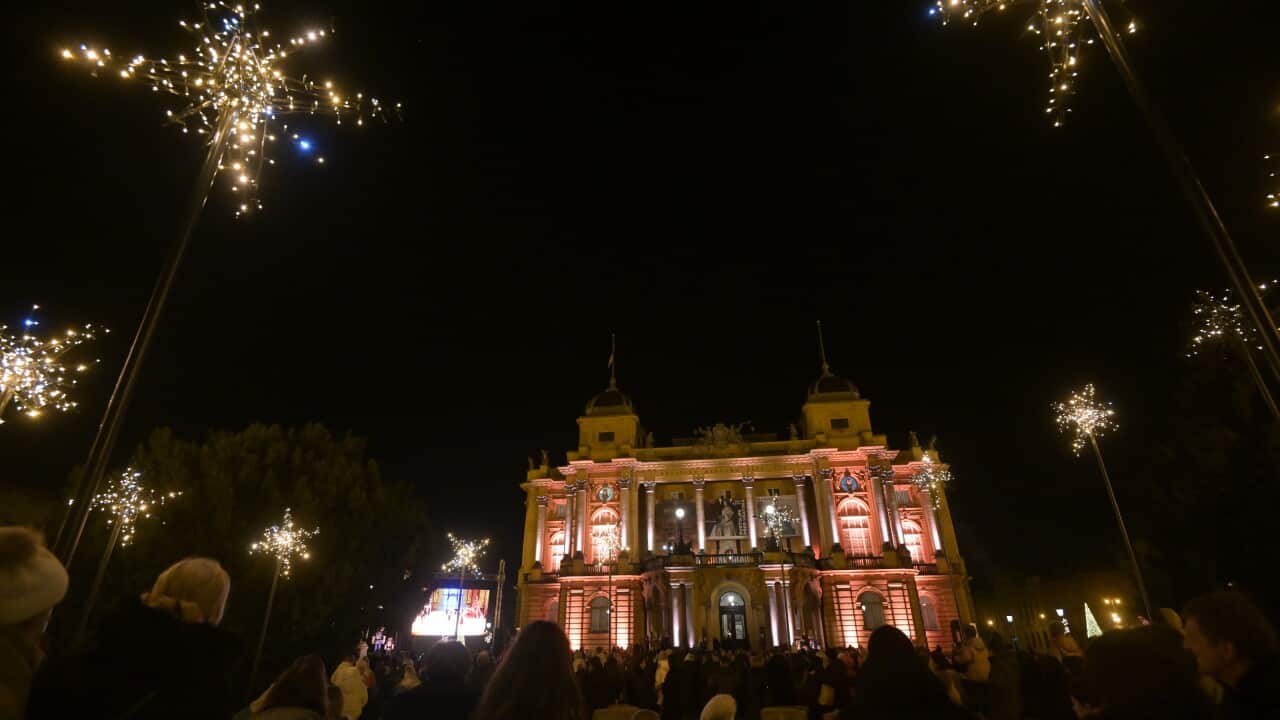 zagreb christmas Market The Nutcracker hnk croatia božić 2023.