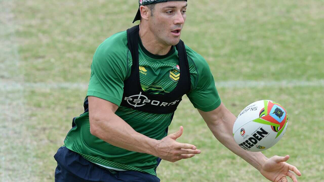 Melbourne Storm halfback Cooper Cronk