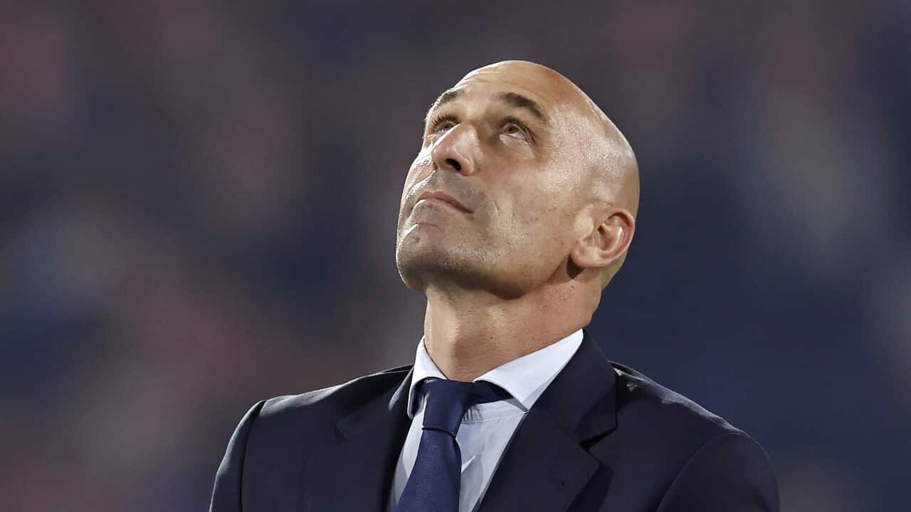 Spanish Football Federation President Luis Rubiales