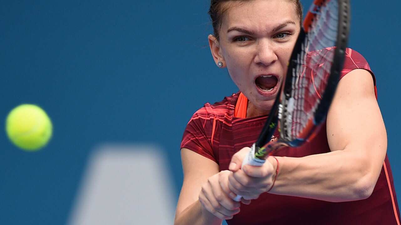 Simona Halep of Romania