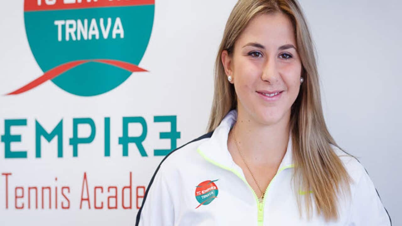 Belinda Bencic in Empire Tennis Avademy, Trnava