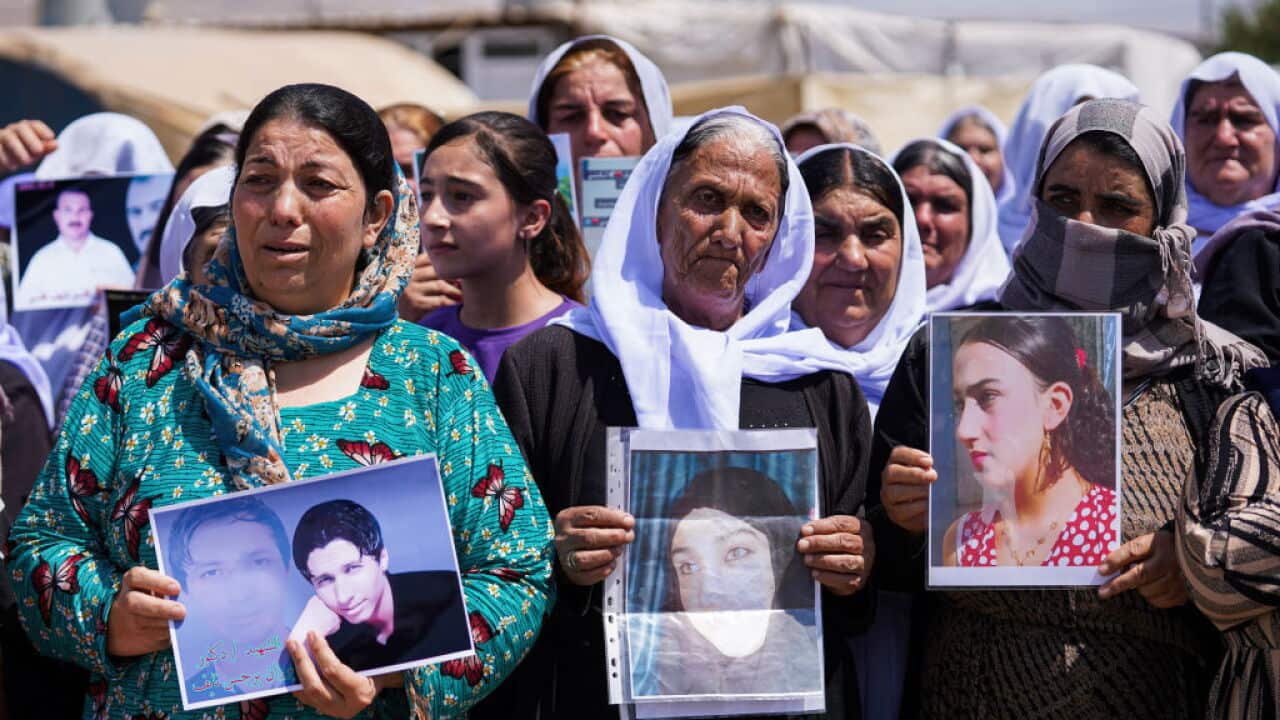A Yazidi woman was kidnapped by IS a decade ago. She’s been freed from Gaza A Yazidi woman was kidnapped by IS a decade ago. She’s been freed from Gaza