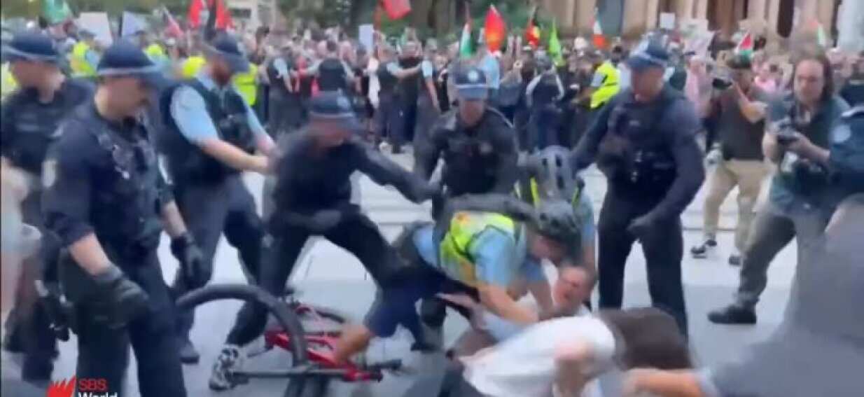 Claims of police brutality rejected after clashes at anti-Herzog protest