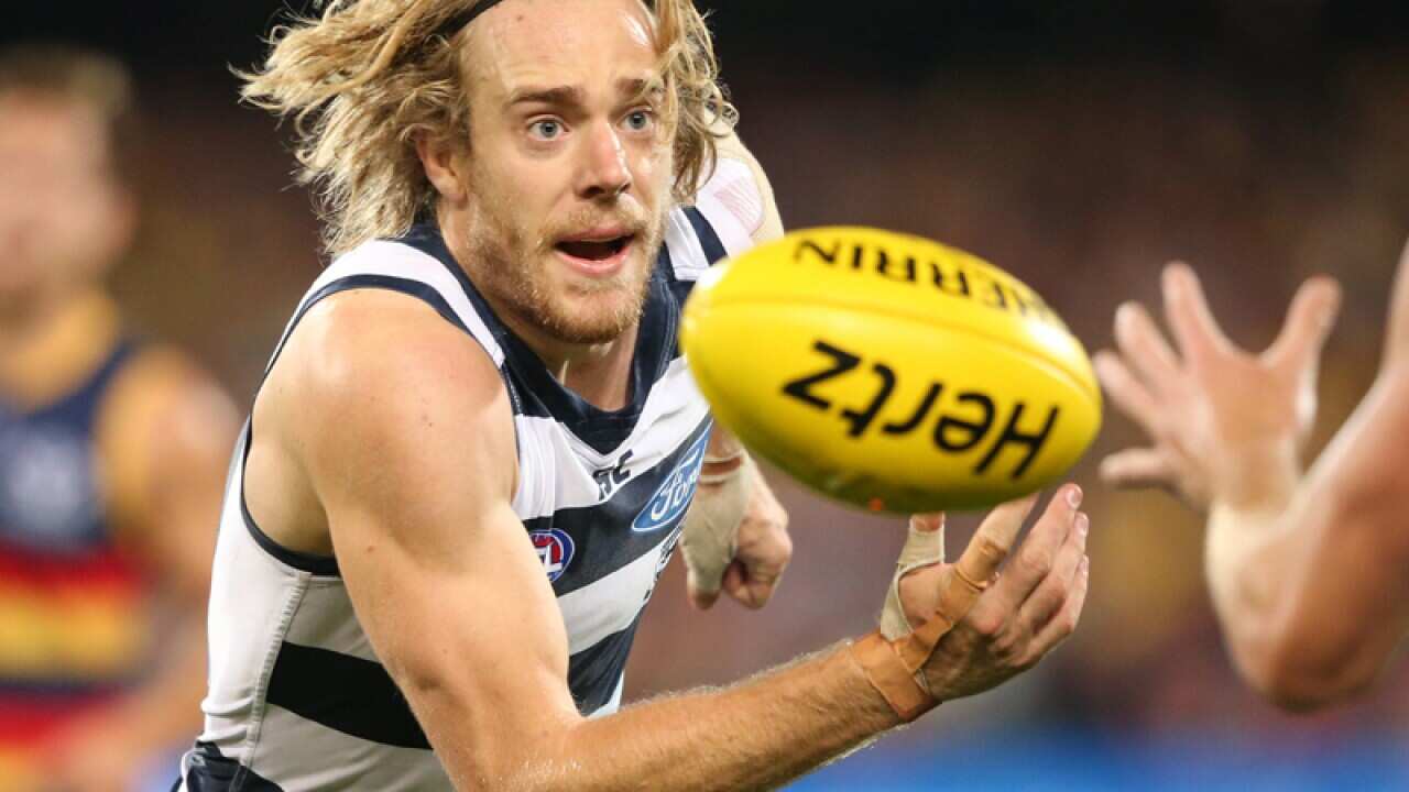 Cameron Guthrie of the Cats