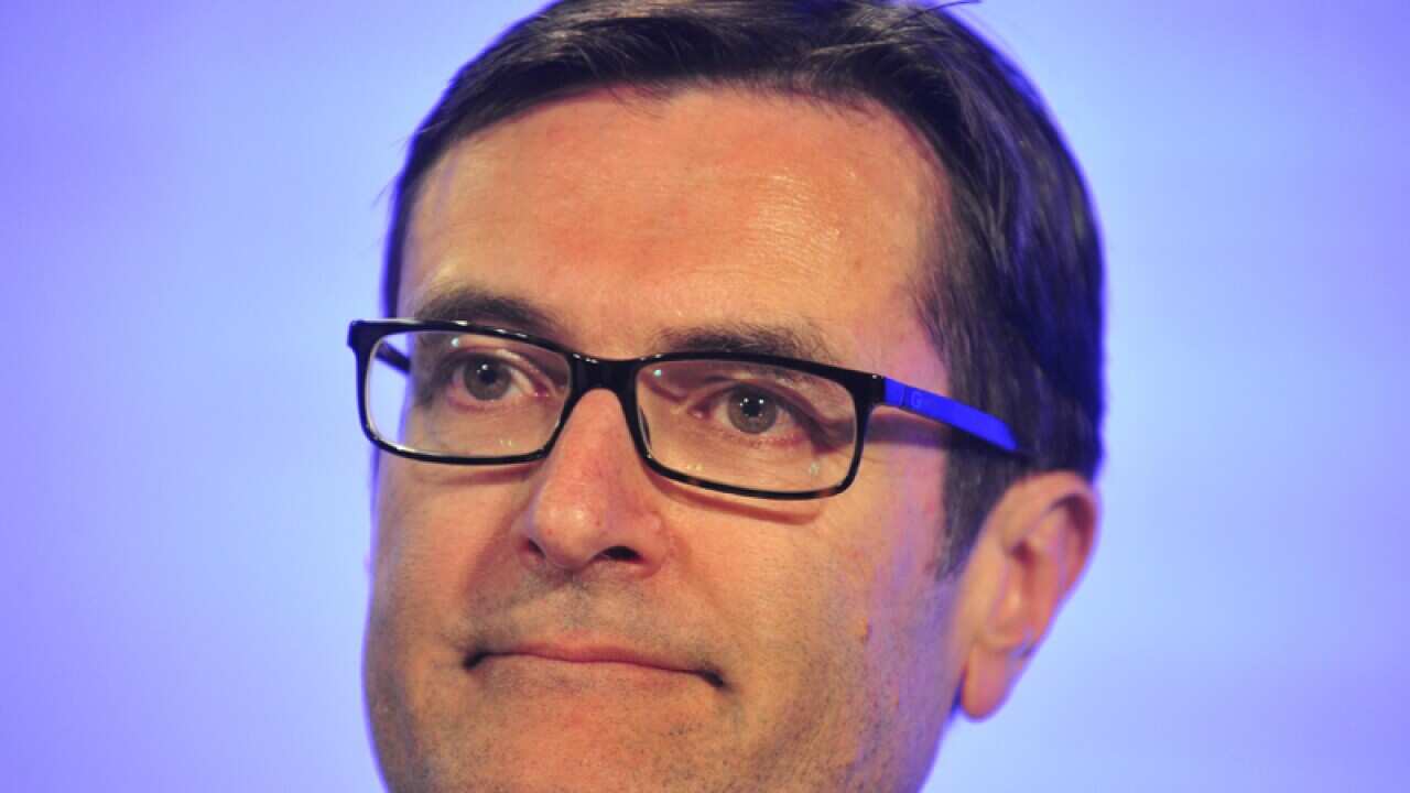 Greg Combet at the press club.