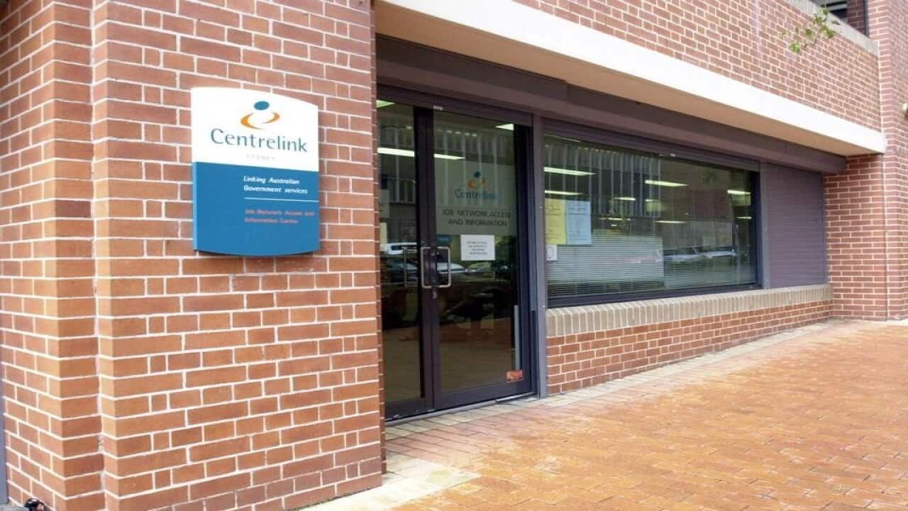 Centrelink office.