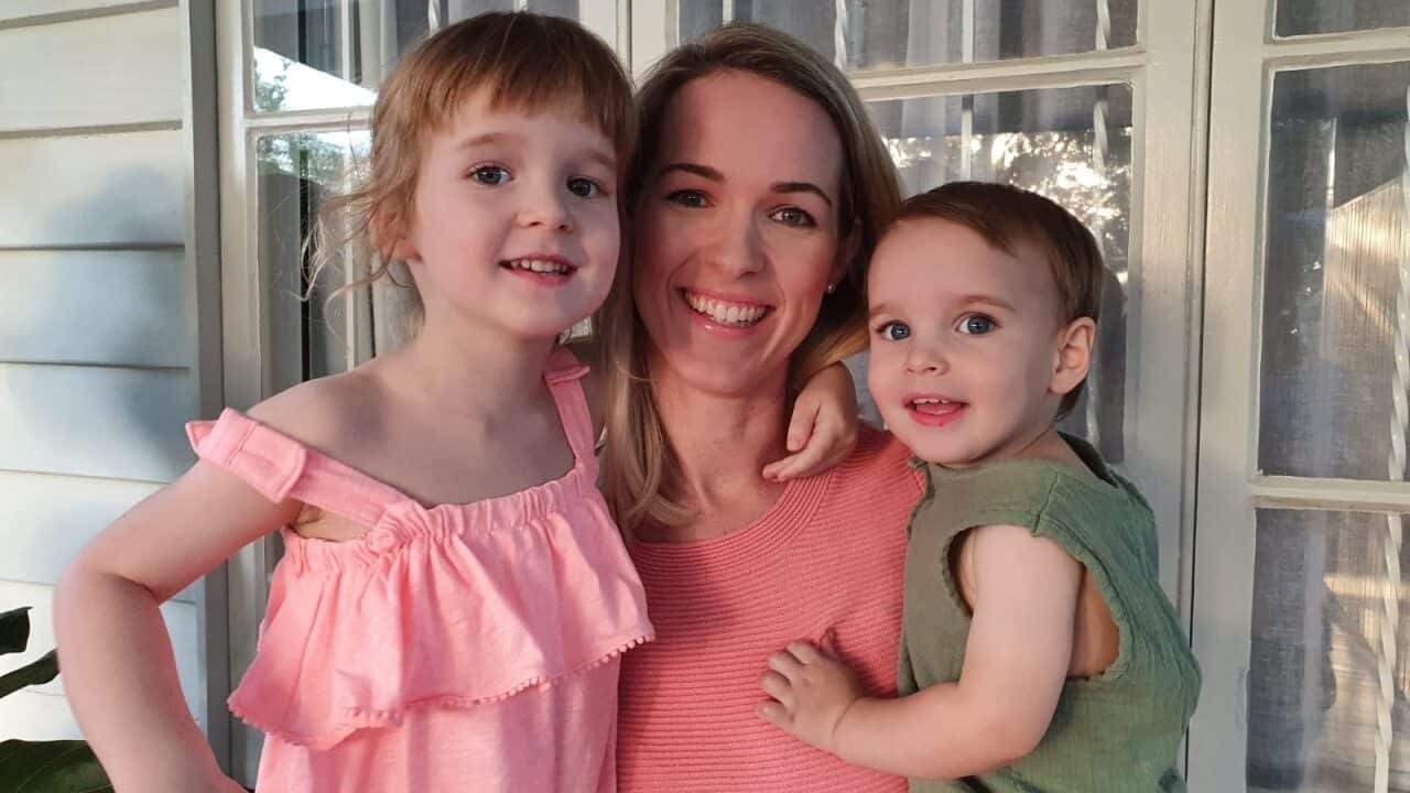 Megan and her children