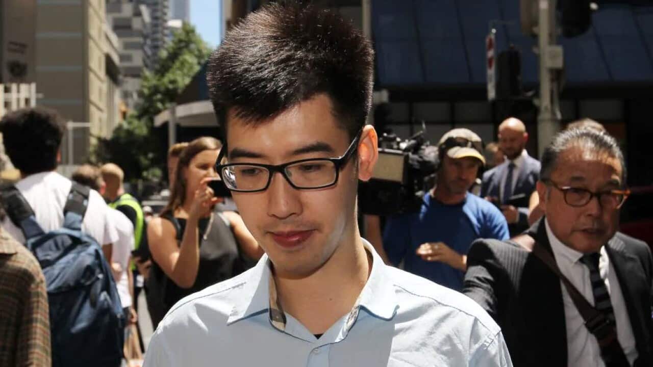 Yi Zheng allegedly sent customer documents to his personal email before trying to flee to China last month. Picture: AAP