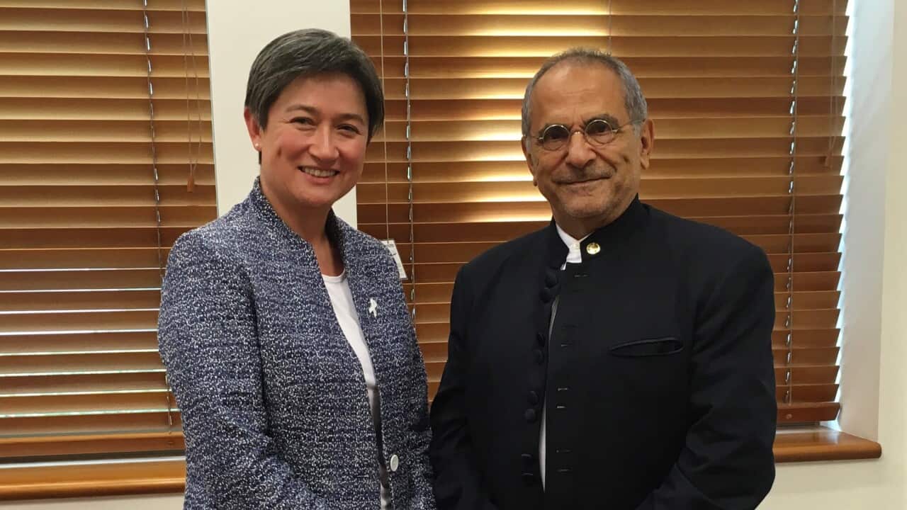 Penny Wong and Jose Ramos-Horta