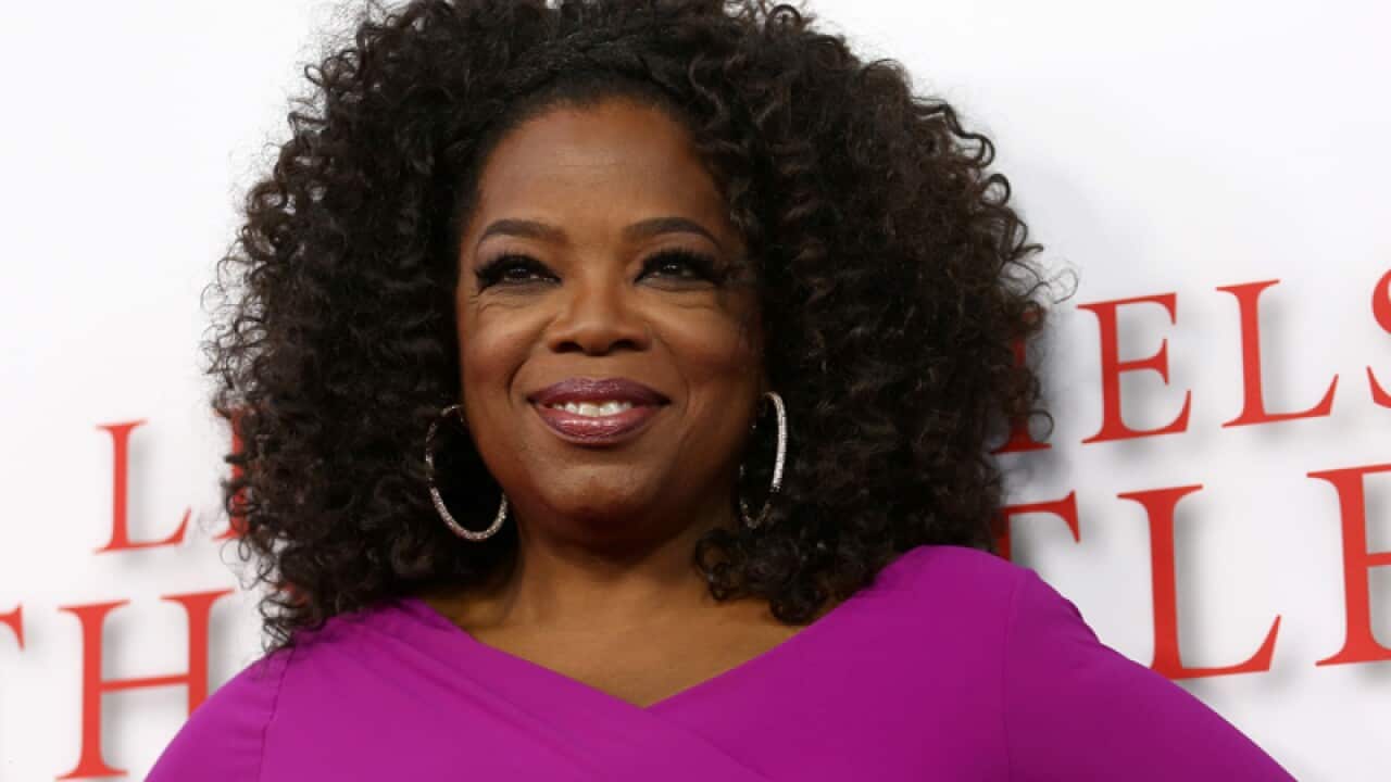 Oprah Winfrey attends an awards night.