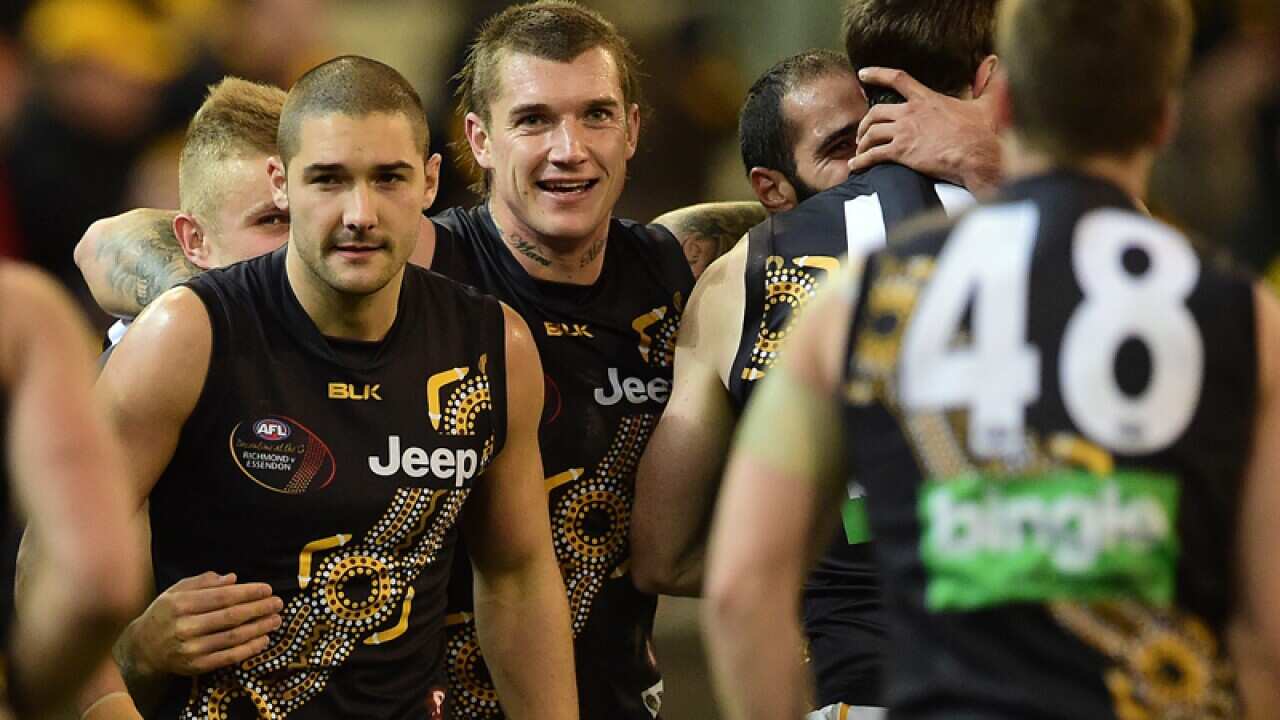 Richmond players celebrate