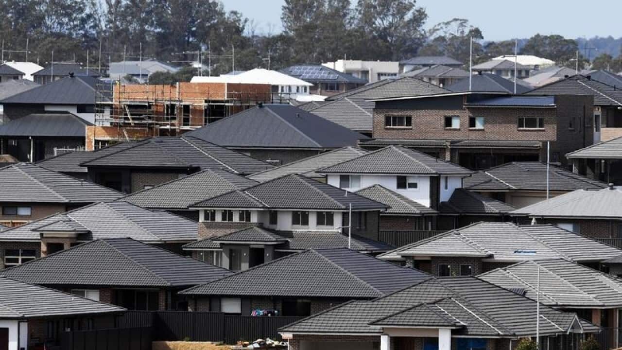 A new housing estate