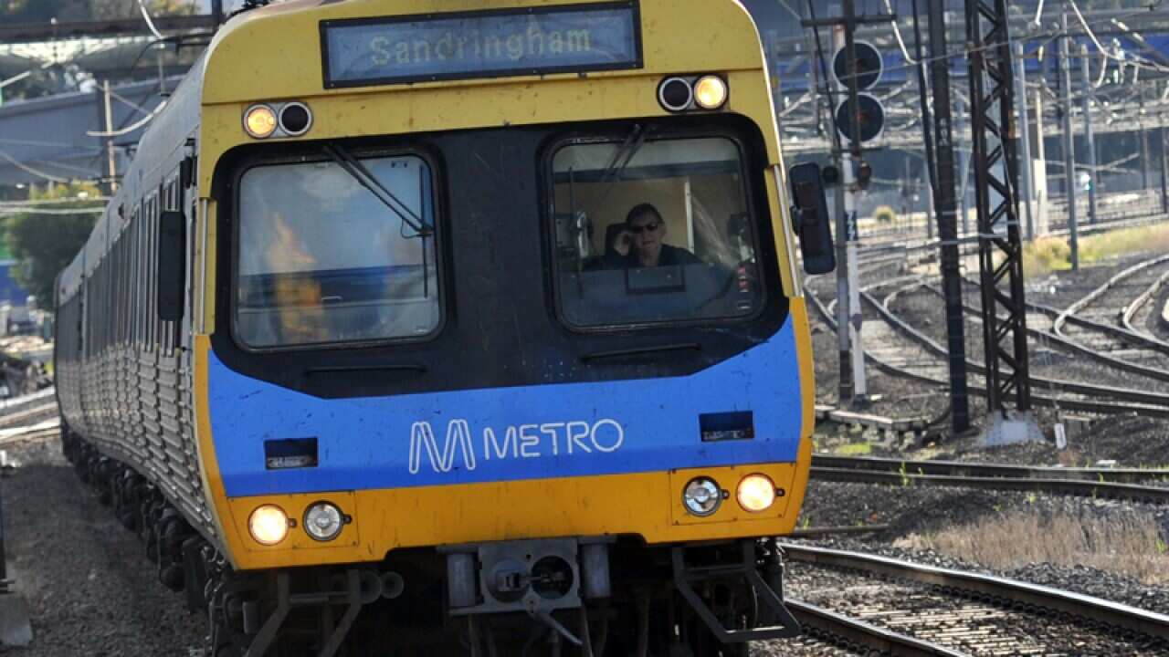 A Melbourne train