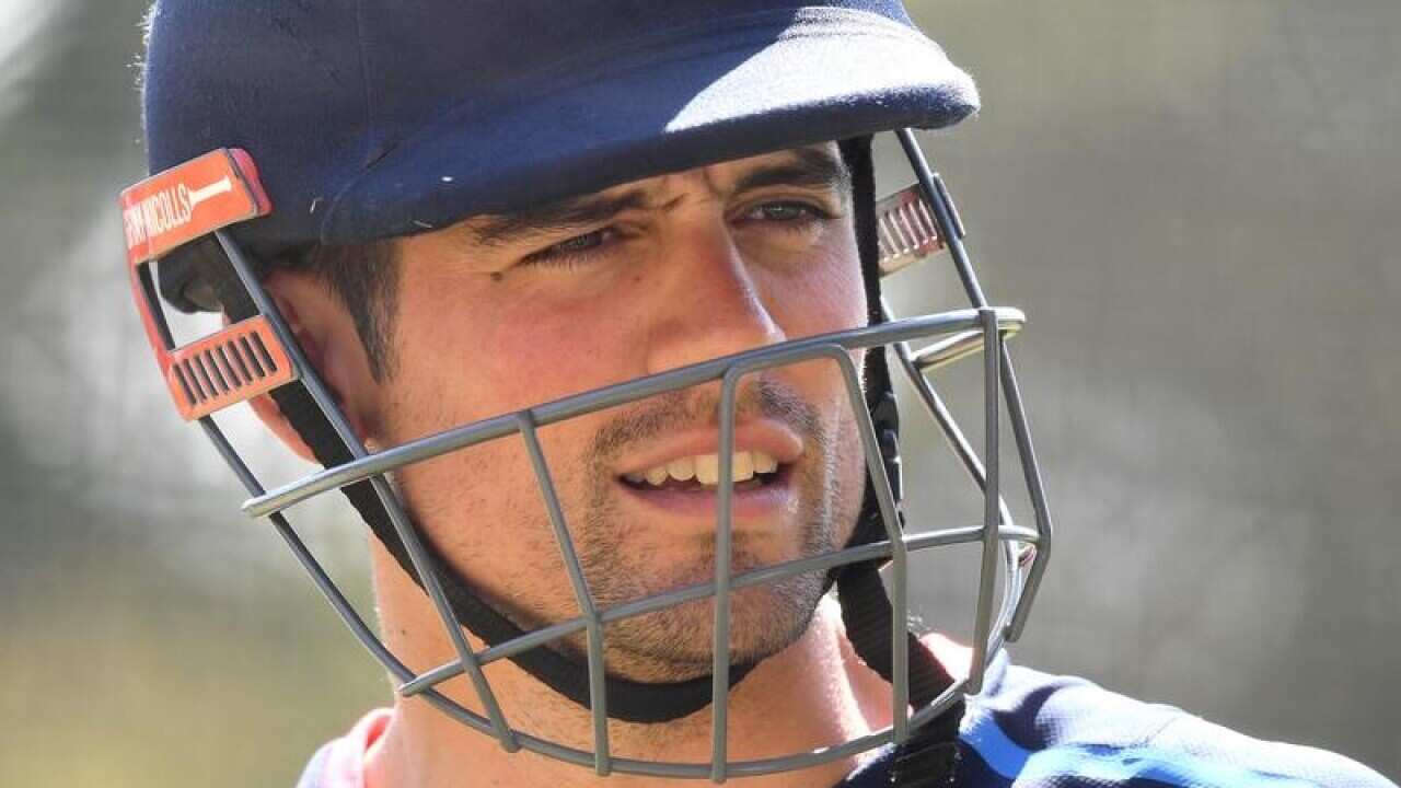 England batsman Alastair Cook