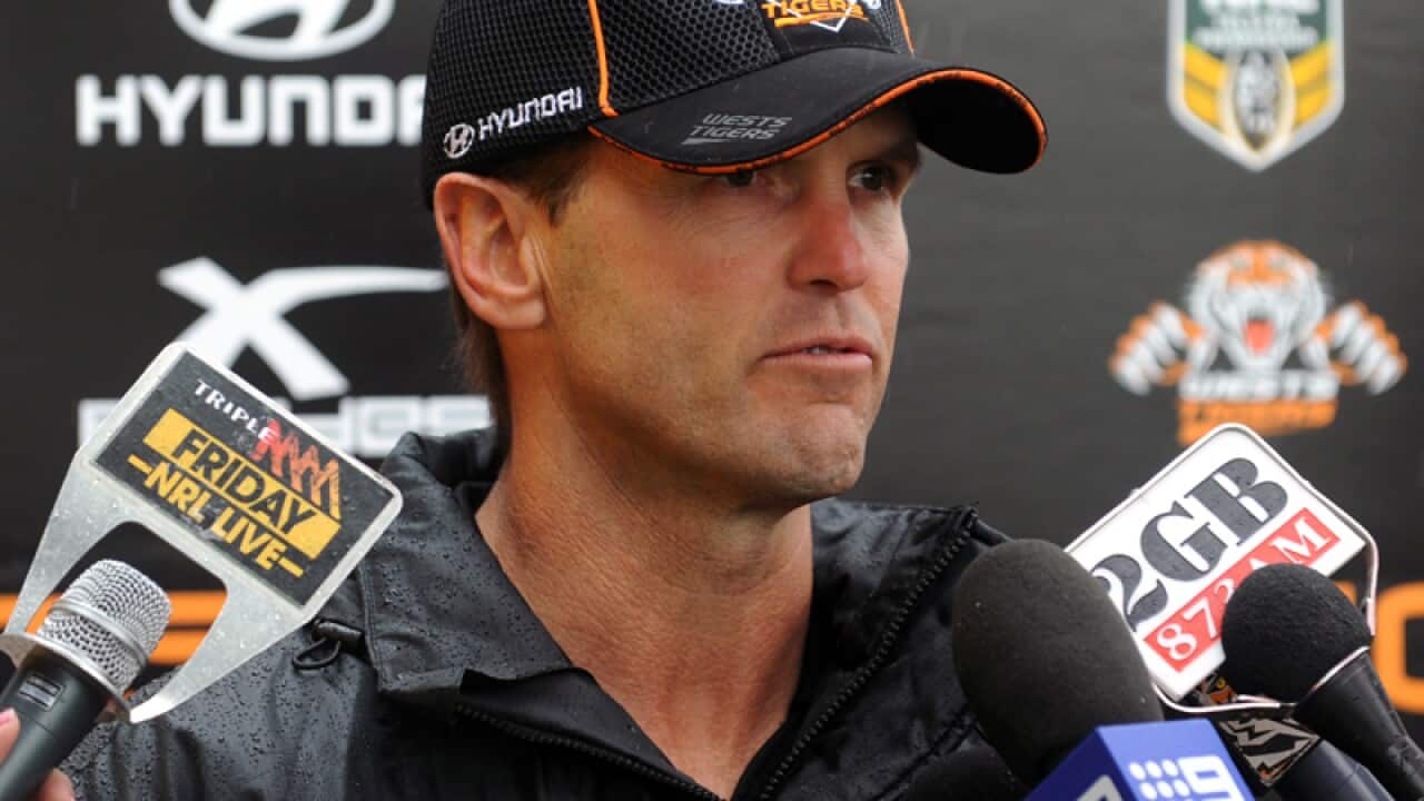 West Tigers NRL coach Mick Potter