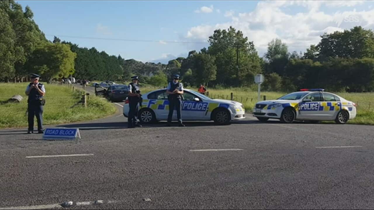 No-fly zone after four NZ police shot