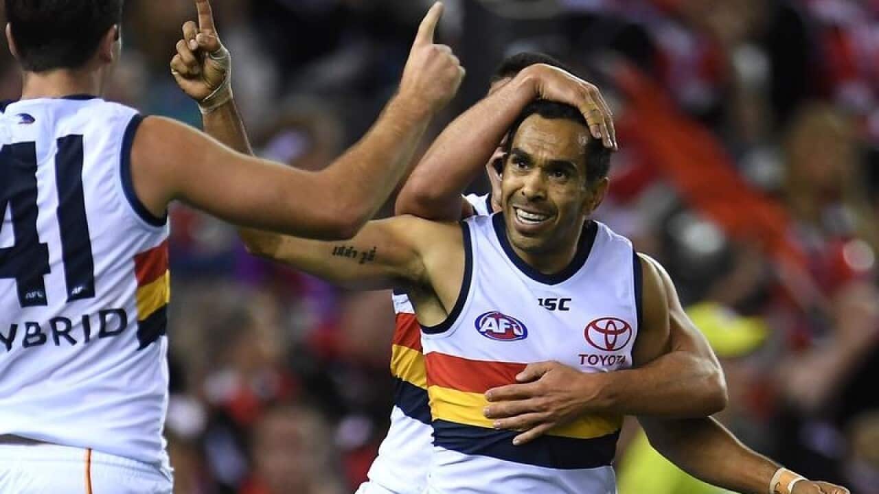 Eddie Betts of the Crows.